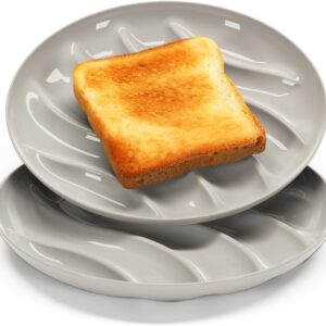 EVER TOAST toast plate keeps sandwiches crunchy reusable recycled plastic review
