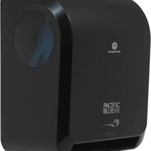 Paper towel dispenser in black, the wall-mounted GP PRO Pacific Blue Ultra touchless unit