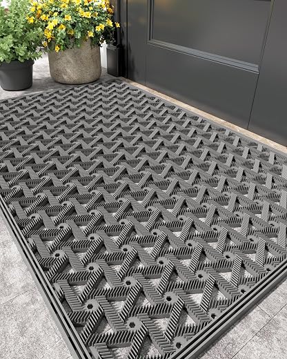 Color&Geometry Drainage Door Mat &mdash; shared house essentials