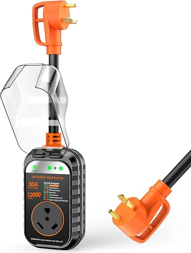 GEARGO 30 amp RV surge protector