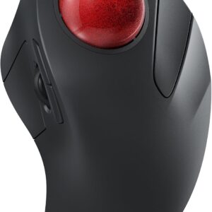 Trackball mouse — Nulea M505A with a 44 mm index-finger ball