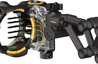 5 pin bow sight — Trophy Ridge React H5 Bow Sight - 5 Pin Sight, Tool Less Windage and E