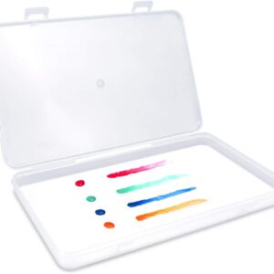 acrylic wet palette — Jucoci wet palette tray with foam pads and paint paper