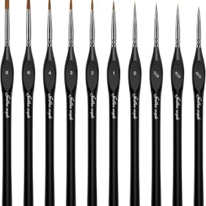fine detail paint brushes — Golden Maple 10-piece detail paint brush set