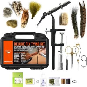 fly tying vise kit - WETFLY Deluxe Fly Tying Vise & Tools Kit