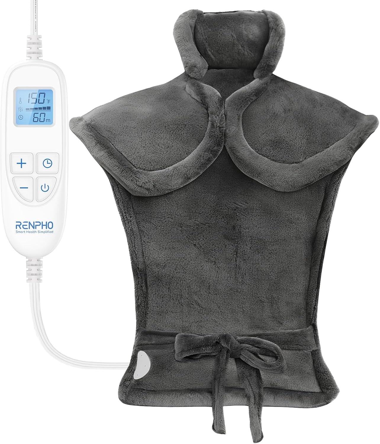 renpho heating pad — RENPHO Heating Pad for Back (24 x 33 in)