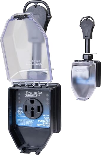 rv surge protector 50 amp — Progressive Industries SSP-50XL reviewed for 2026