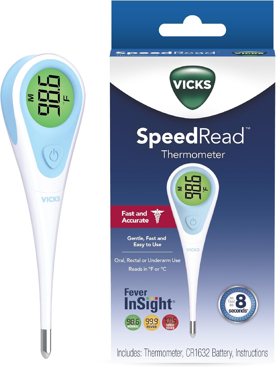 vicks speedread thermometer — Vicks SpeedRead Digital Thermometer