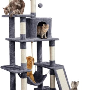 yaheetech cat tree — Yaheetech 63-Inch Cat Tree for Large Cats