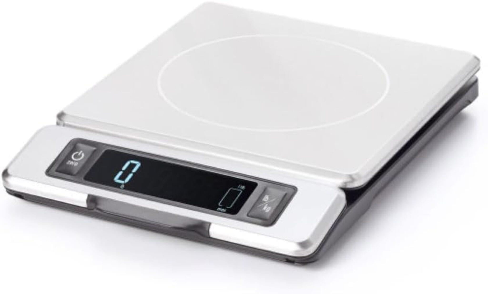 OXO Good Grips 11 Pound Stainless Steel Kitchen Scale with Pull Out Display