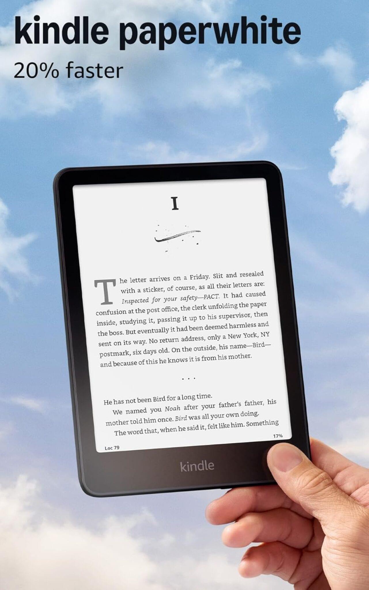 Amazon Kindle Paperwhite 2024 12th gen 7 inch e-reader best ebook reader review