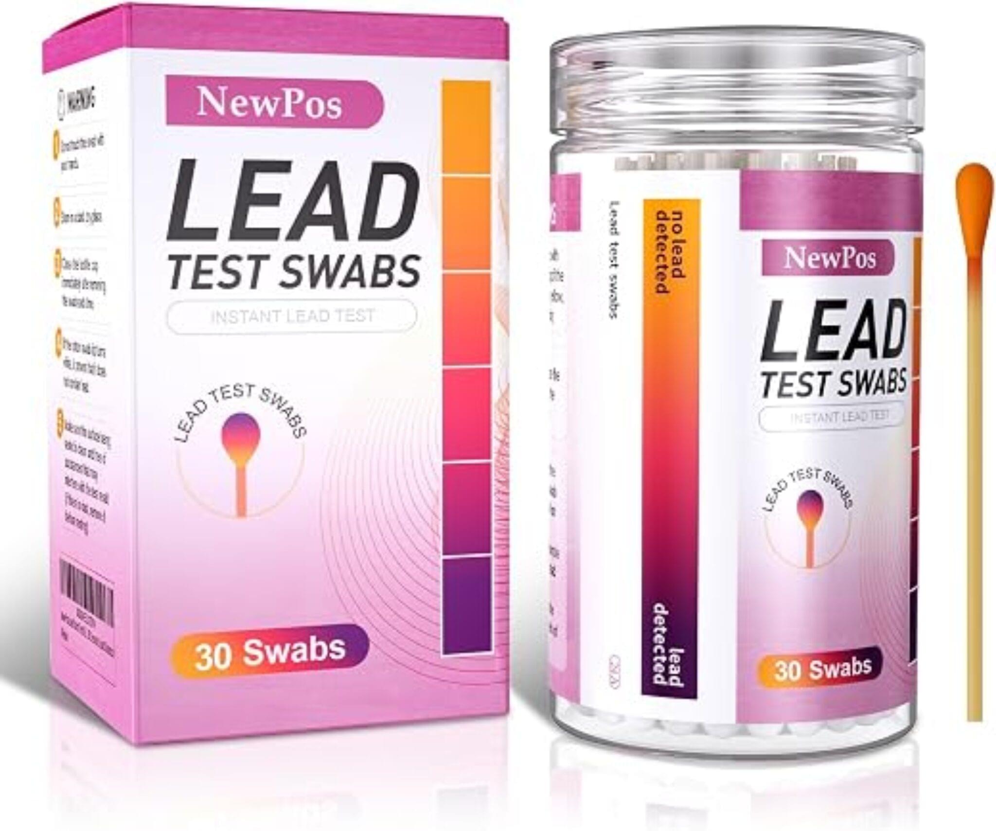 NewPos lead paint test kit swabs